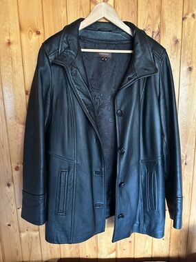 Vintage Genuine Leather Danier Coat